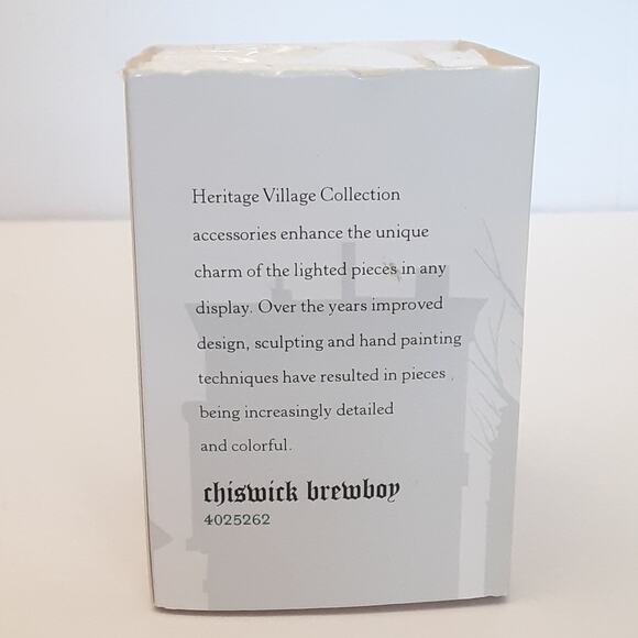 Department 56 Dickens Village Series Chiswick Brewboy Figure Christmas 2012 - Picture 9 of 10